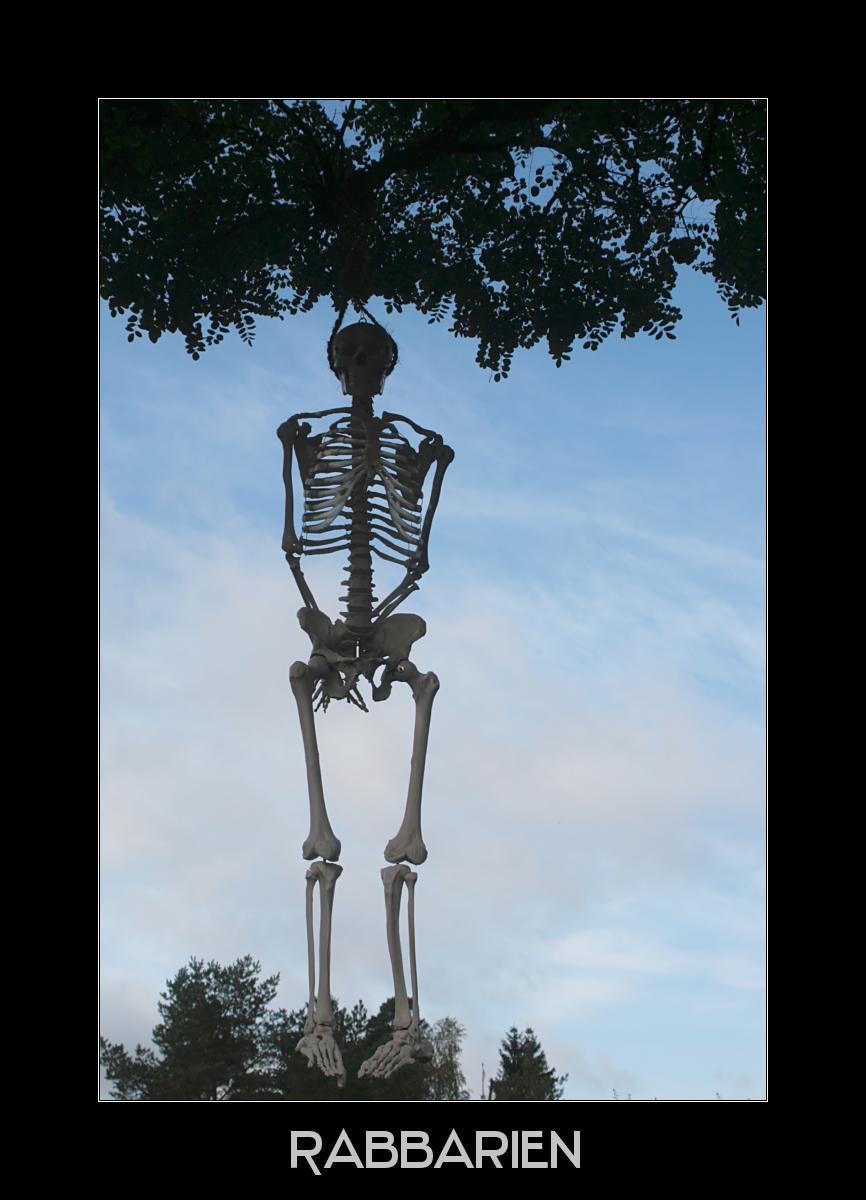 hängendes Skelett