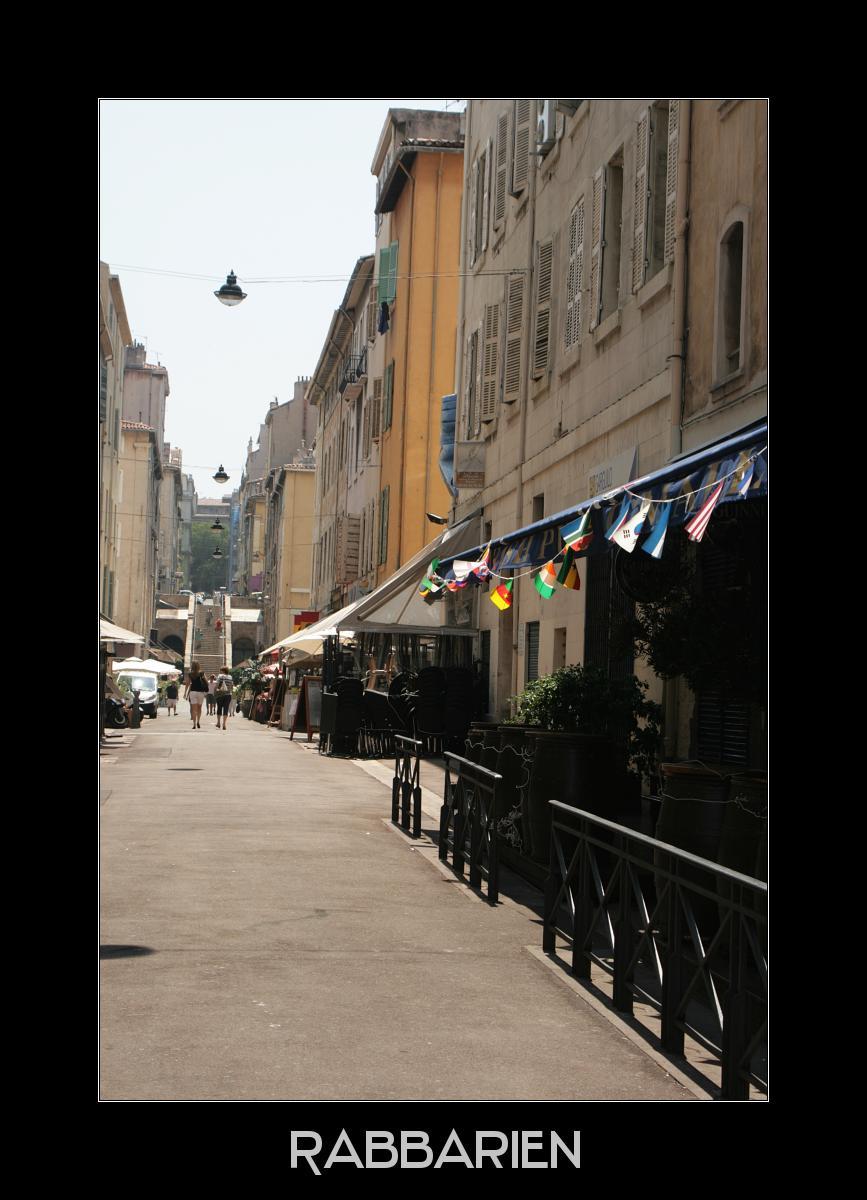Seitenstraße in Marseille