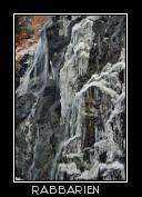 Wasserfall im Winter