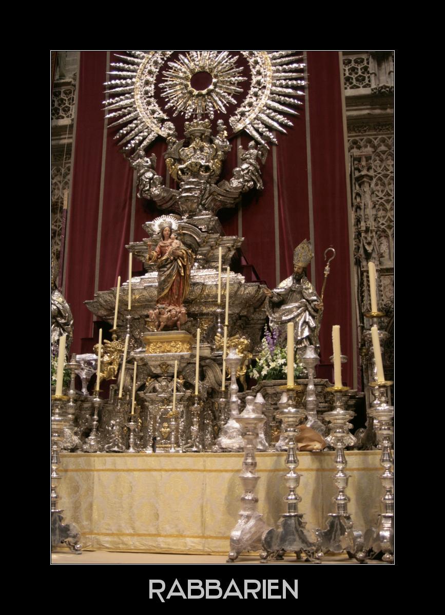 Altar in der Kathedrale von Sevilla