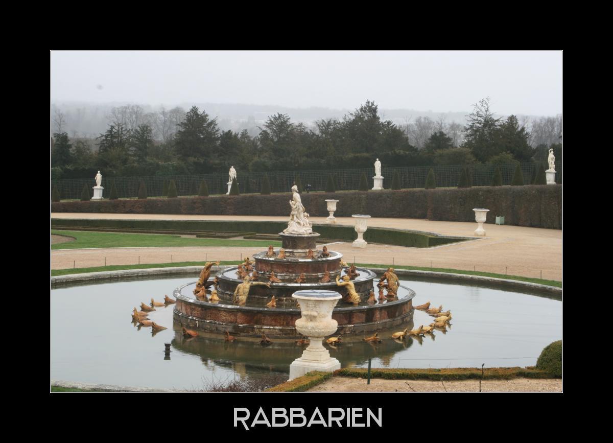 Springbrunnen in Versailles