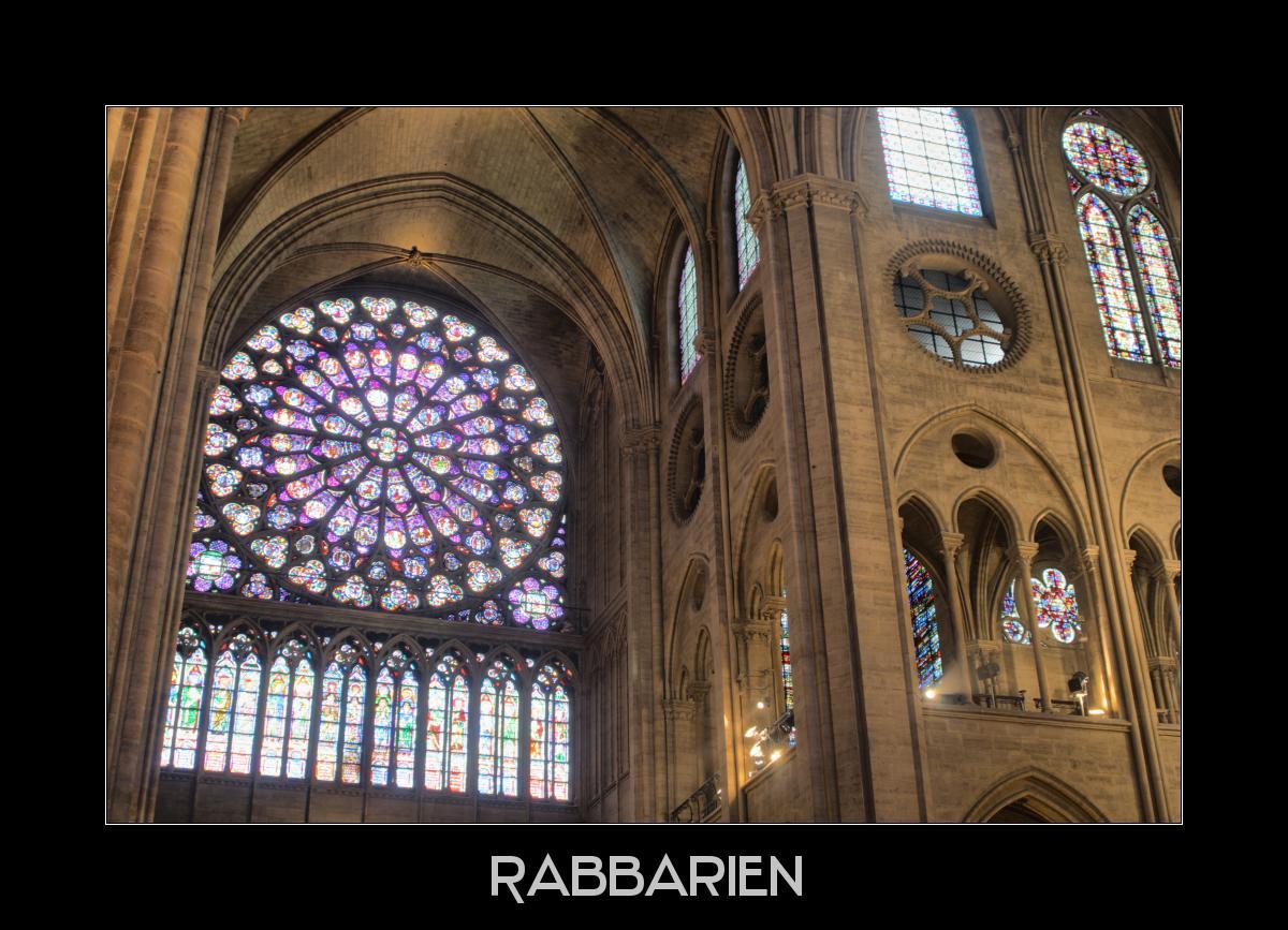 Fensterrose in Notre Dame
